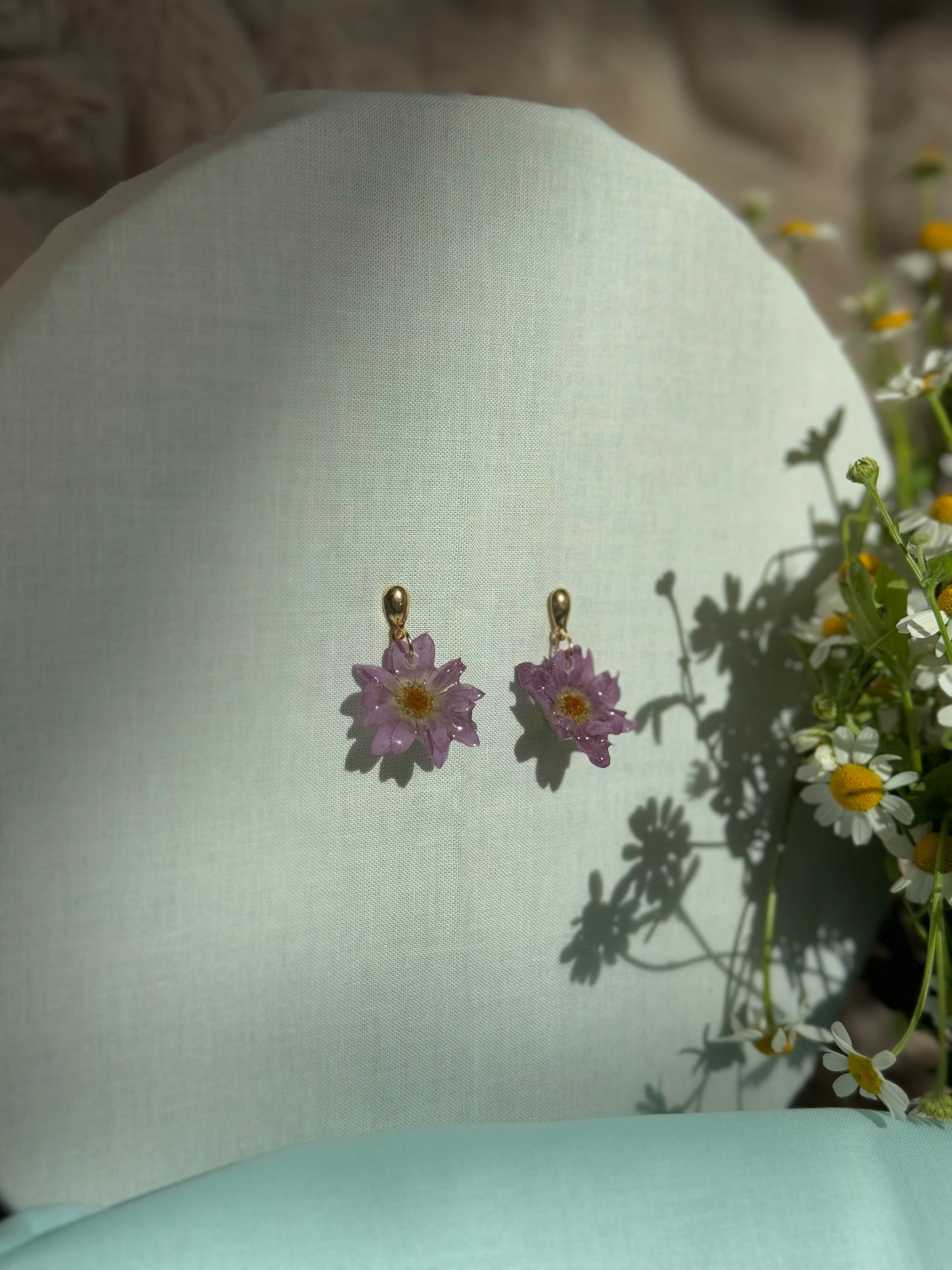 Small purple flowers