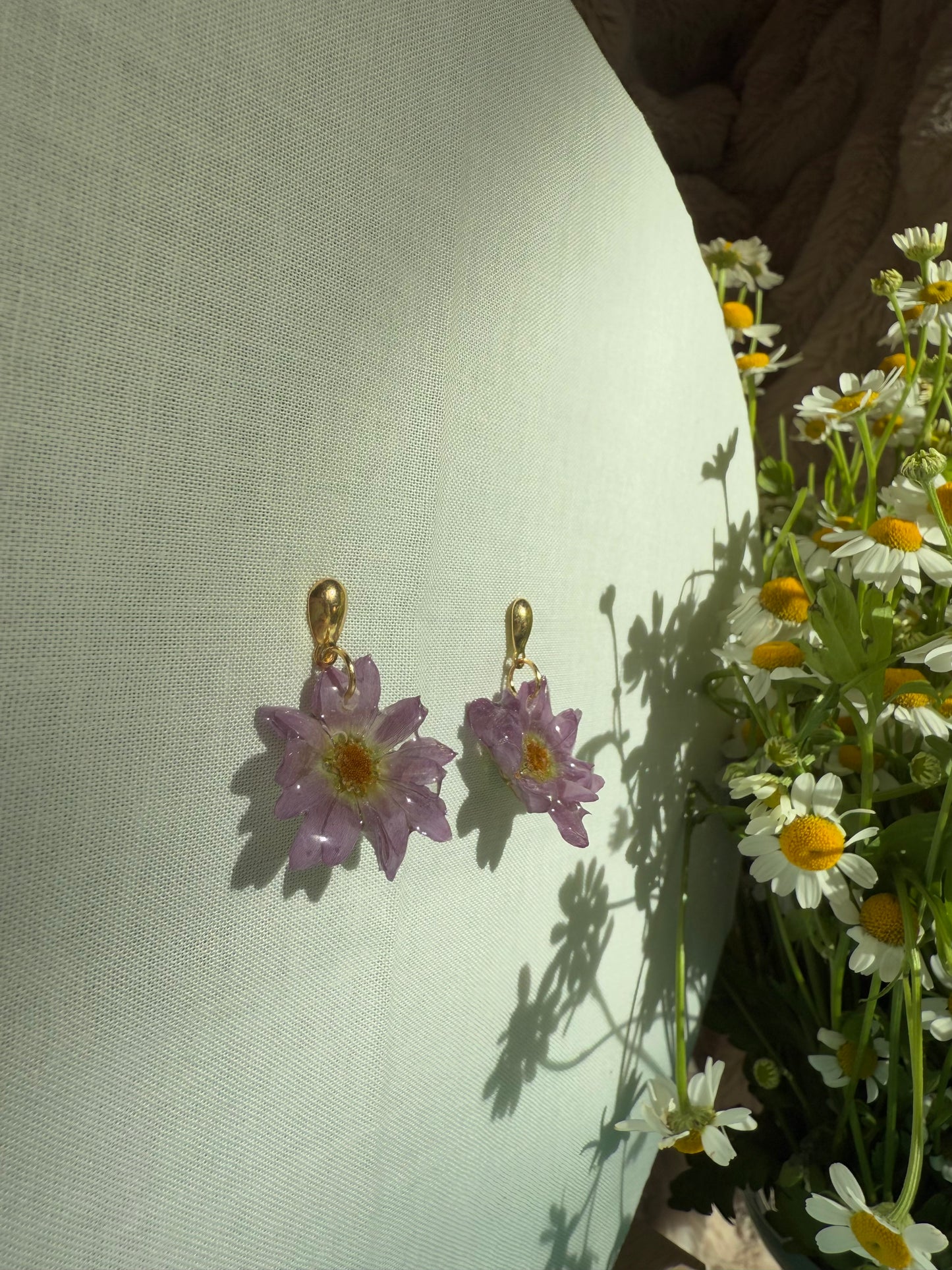 Small purple flowers