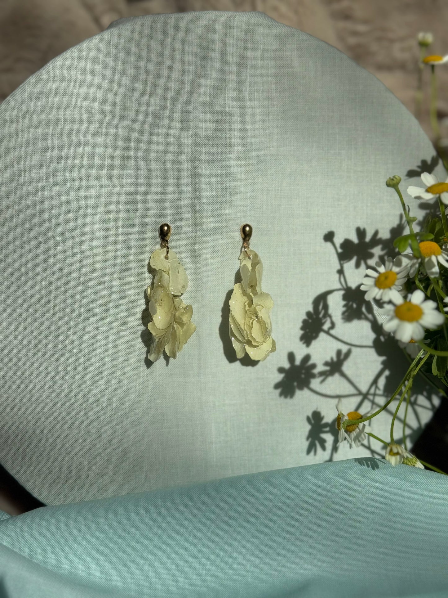 Clustered hydrangeas