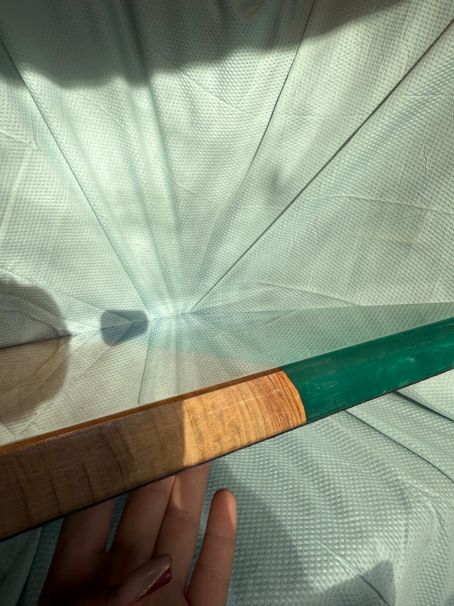 Where the sky&earth meets epoxy board