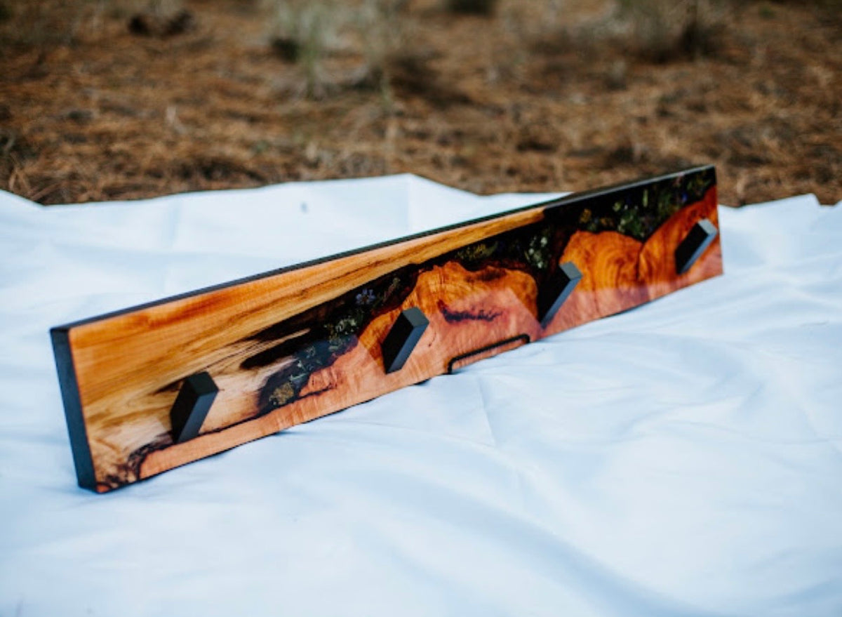 Decorative coat rack ￼